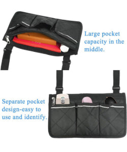 wheelchair side bag / armrest bag