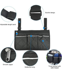 wheelchair side bag / armrest bag